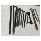 Assortment of Pry Bars