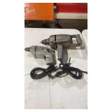2 Reversable Drills 1/2" and 1/4ï¿½