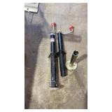 2 Trailer Jacks and Bottom Plate