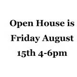 Open House Information