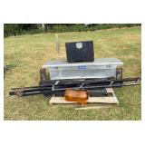 UWS Diamond Plate Tool Box & Back Rack