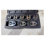 Evercraft 3/8" Crawfoot Wrench Set 8pc