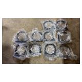 Black L Mounting Brackets