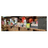 Shelf of Screws,Nails,Bolts Ect