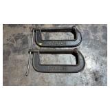 2-Wilton 540A-8 8" C-Clamps