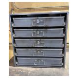 Durham MFG 5 Drawer Parts Bin with Rivets