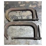 2-Armstrong No 410 C-Clamps
