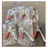 6 Small Quick Release Clamps