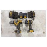 DeWalt 3" Cutoff Tool and Hammer Drill 20V