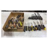 Large Lot of Screw Drivers