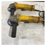 2-DeWalt Angle Grinders