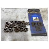 Assortment of Dies for Tap and Die