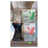 Howard Light Ear Plug Dispenser W/2 New Boxes