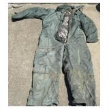 Mens Coverall Flight Suit Size Med/Regular