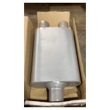 Universal Single In Dual Out Muffler