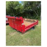 Rugby Red Utility Truck Box