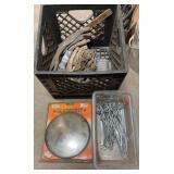 Gloves, Peg Wall Hooke Conclave Mirror