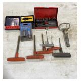 Husky 1/4" Sockets-T Hex Keys and Mis