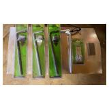 4-Cane Bolts 12ï¿½ Long & Safety Hasp w/ Swivel