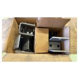 Weld On Style Steel Hangers W/ Miscellaneous Items