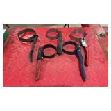 5 Fuel Line Filter Clamps