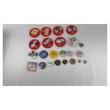Vintage Pin Backs