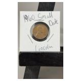 1960 Small Date Lincoln Penny