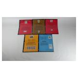 10- 1st Day Issue Stamps w/ Sheets