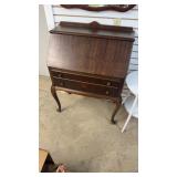 Slat Front Secretary Desk