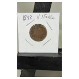 1898 V Nickel