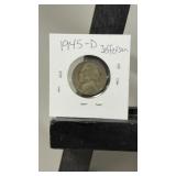 1945-D Jefferson Nickel