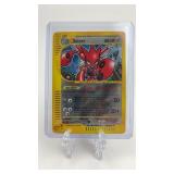 2002 Pokï¿½mon Scizor Aquapolis #H21 Rare Holo