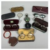 Early Spectacles and 1 Compass