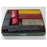 Model Locomotive w/Cars