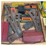 Mechanical Train Cars, Tracks, Buildings