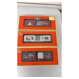 3 Lionel Christmas Edition Box Cars