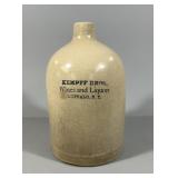 Kempff Bros. Stoneware Jug
