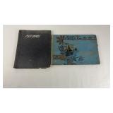 2-Antique Post Cards Books w/ Post Cards