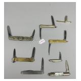 Various Pocket Knives