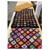 3 Crochet Blankets
