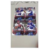 4 Buffalo Bills Cards