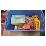 Box Lot of Misc Fisher Price Toys