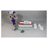 Bohemian Vase, Chinese Reticulated Vase,