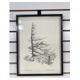 William Gerhold Etching (76/450) Wind Sculpture
