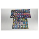 1999 Burger King Uncut Sheets #ï¿½s 4,6,10,14 & 15