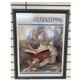 Good Housekeeping Print Framed