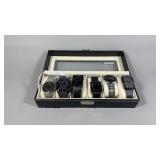 6 Mens Watches In Case