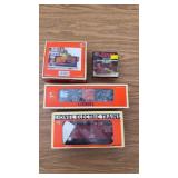 Lionel Train Cars, Billboard, Die-Cast Bumpers