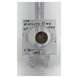 1944 Mercury Silver Dime