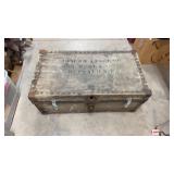 Antique Chest w/Board Games